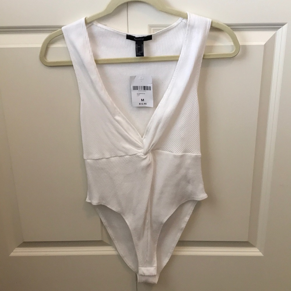 Brand New White Bodysuit